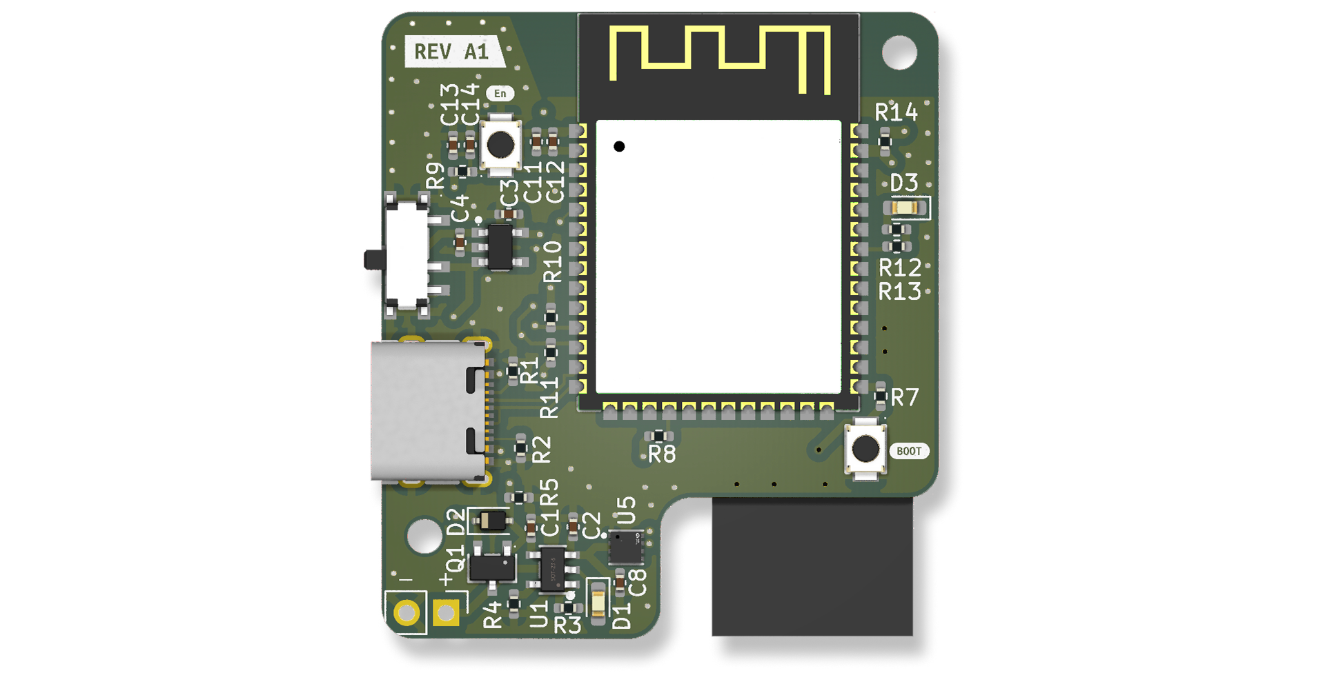 Elonic pcb1 project board